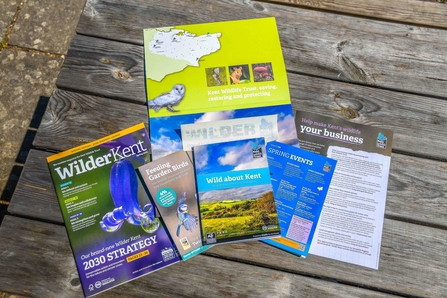 Kent Wildlife Trust membership welcome pack contents