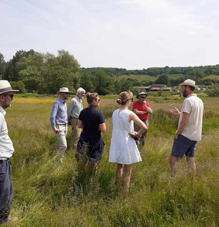 Darent Valley farmer cluster meeting