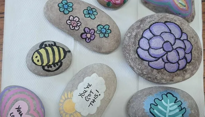 Painted rocks