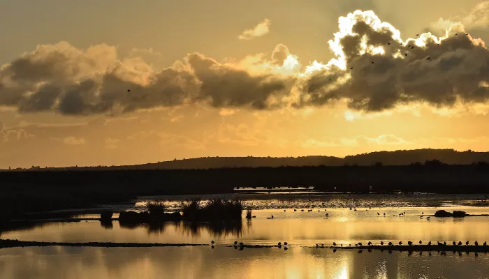 oare marshes sunrise