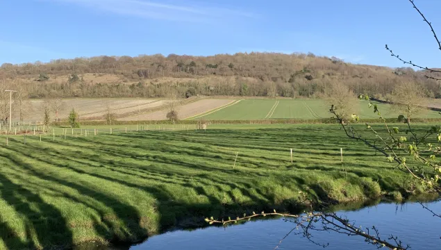 River and meadows Darent Valley Farmer Cluster