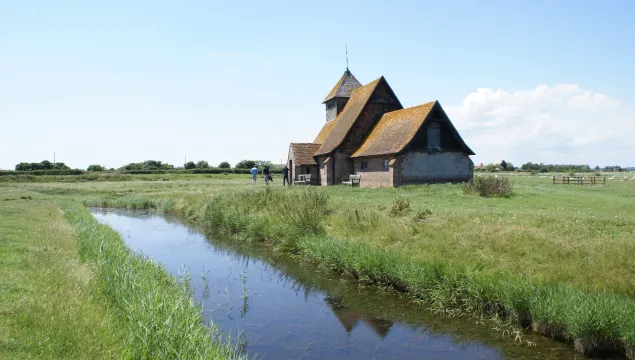 Fairfield church, Romney Marsh