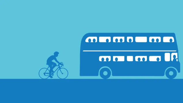 public transport illustration