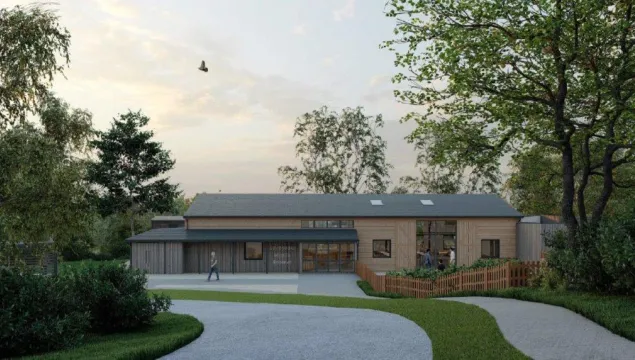 Artist impression of the refurbished Sevenoaks Visitor Centre