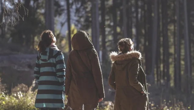 3 women basking in the sun