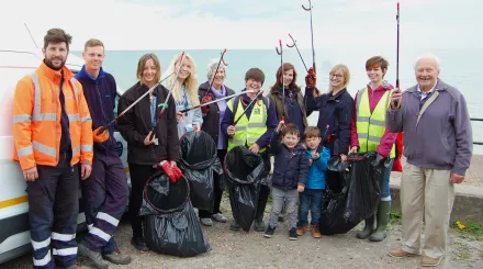 Affinity Water beach clean 2017