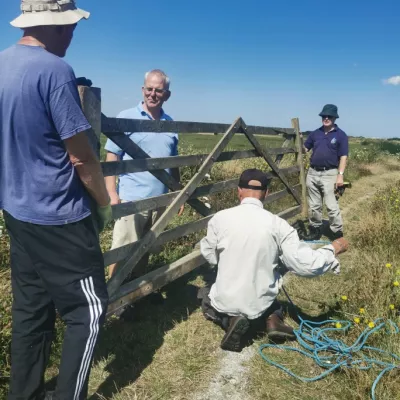 Swale team moving gates july 2024