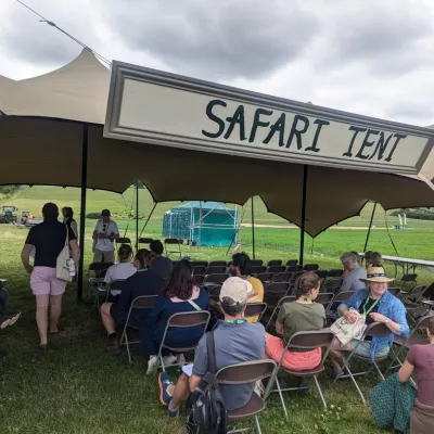 Safari tent