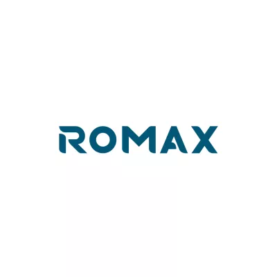 The Romax logo.