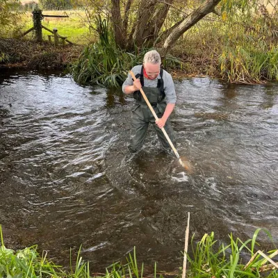 Riverfly citizen science volunteer, Rich.