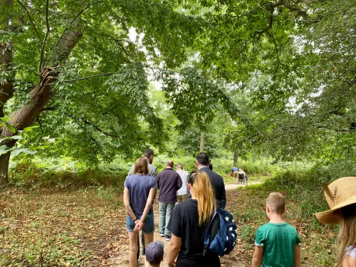 Hothfield Healthlands triangle trail opening day